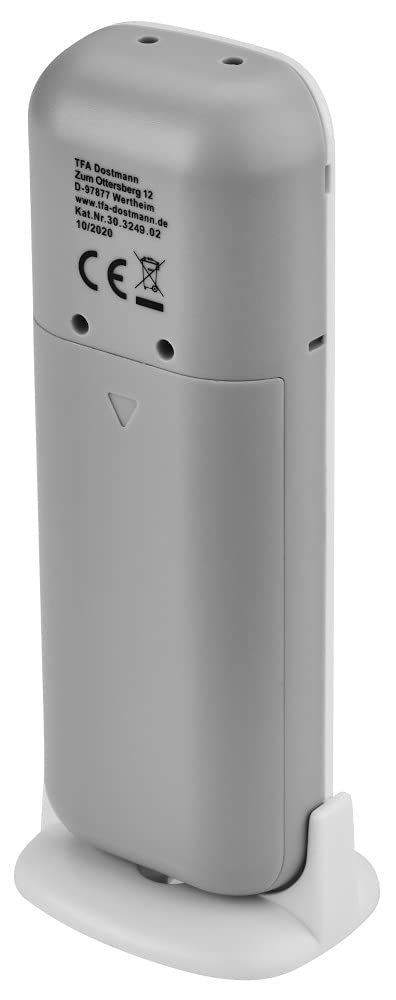 Funk-Wetterstation Xena, silber mit Batterien