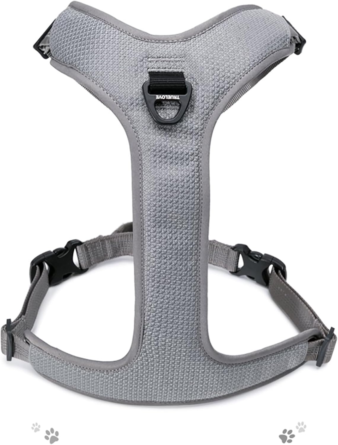 Hundegeschirr Outdoor Adventure II, reflektierend, 2 Leinenbefestigungen, L Grau