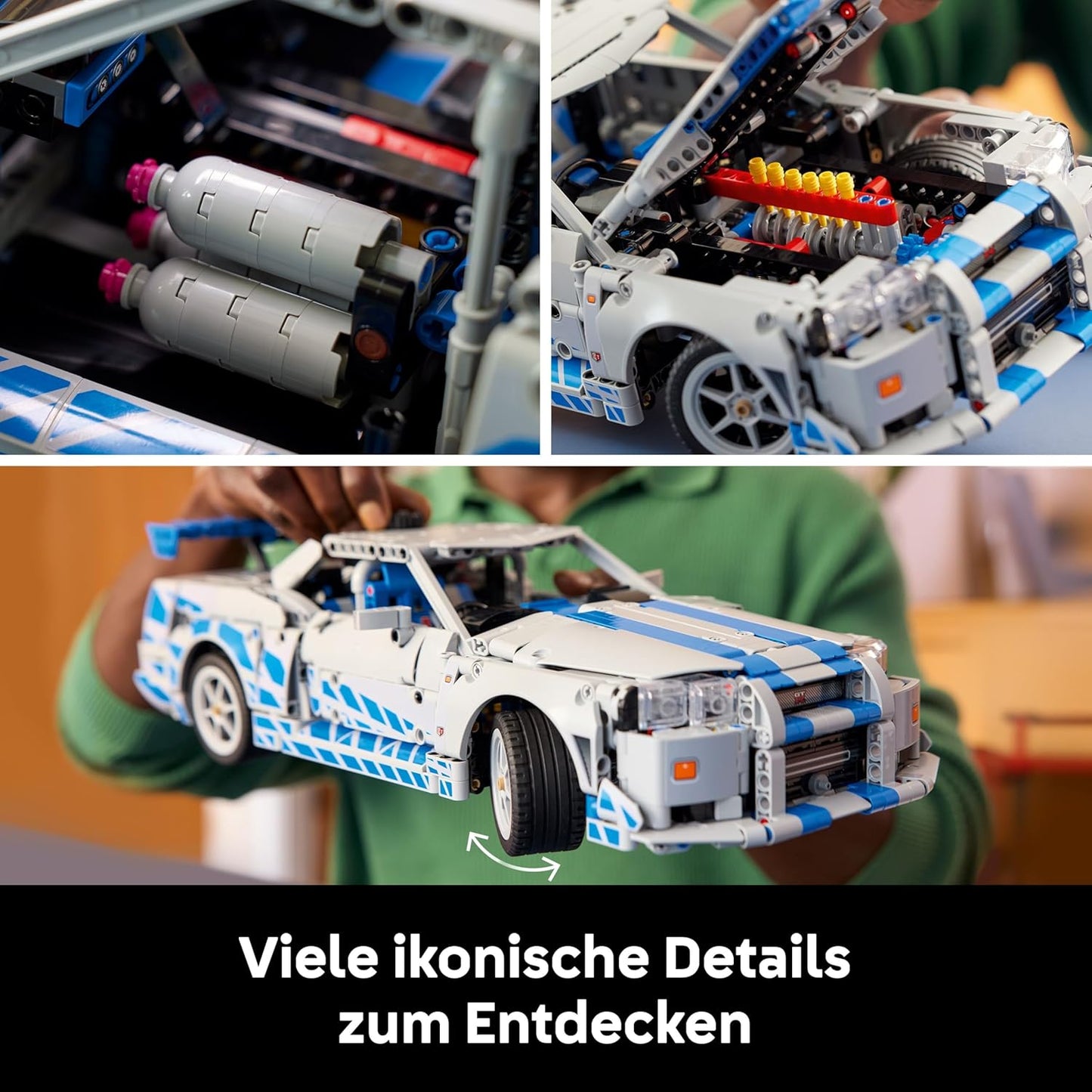 2 Fast 2 Furious Nissan Skyline mit Driftfunktion