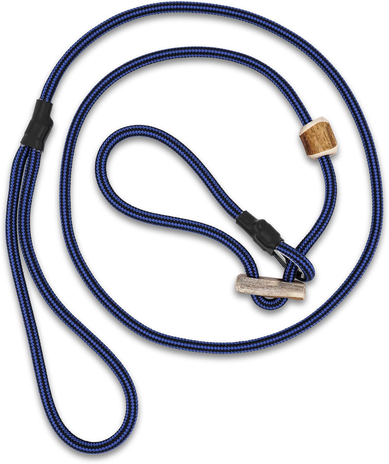 Moxonleine mit Zugbegrenzung, Blau 130 cm