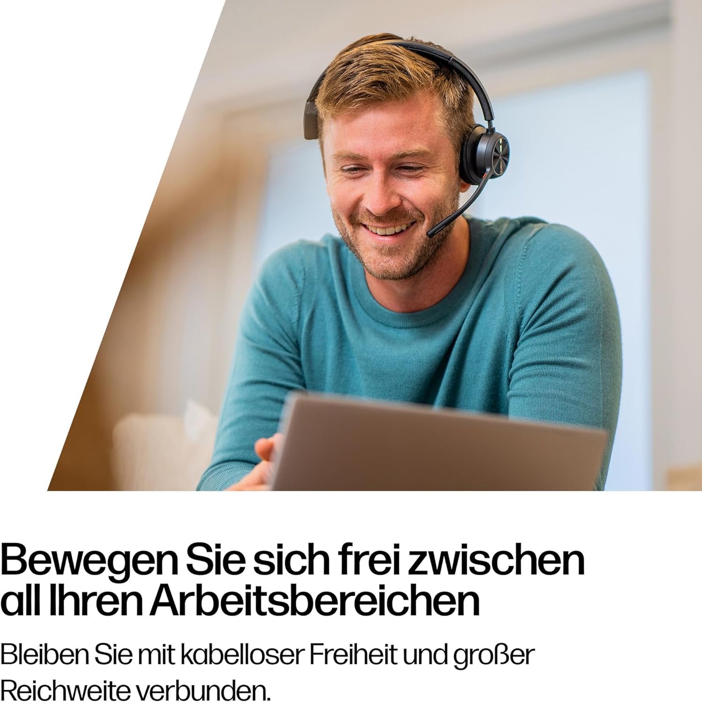 Voyager 4310 UC-Headset mit Ladestation, 2024 Version (USB-C & USB-A)