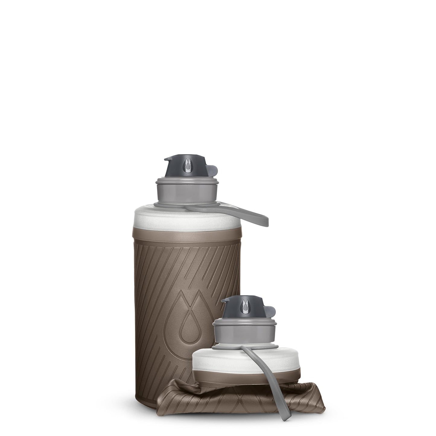 Faltbare Trinkflasche, 750 ml, Mammutgrau 750 ml