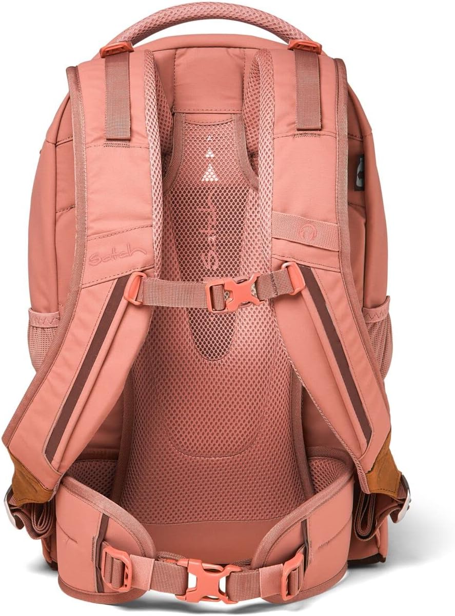 Schulrucksack-Set mit Schlamperbox, Nordic Coral