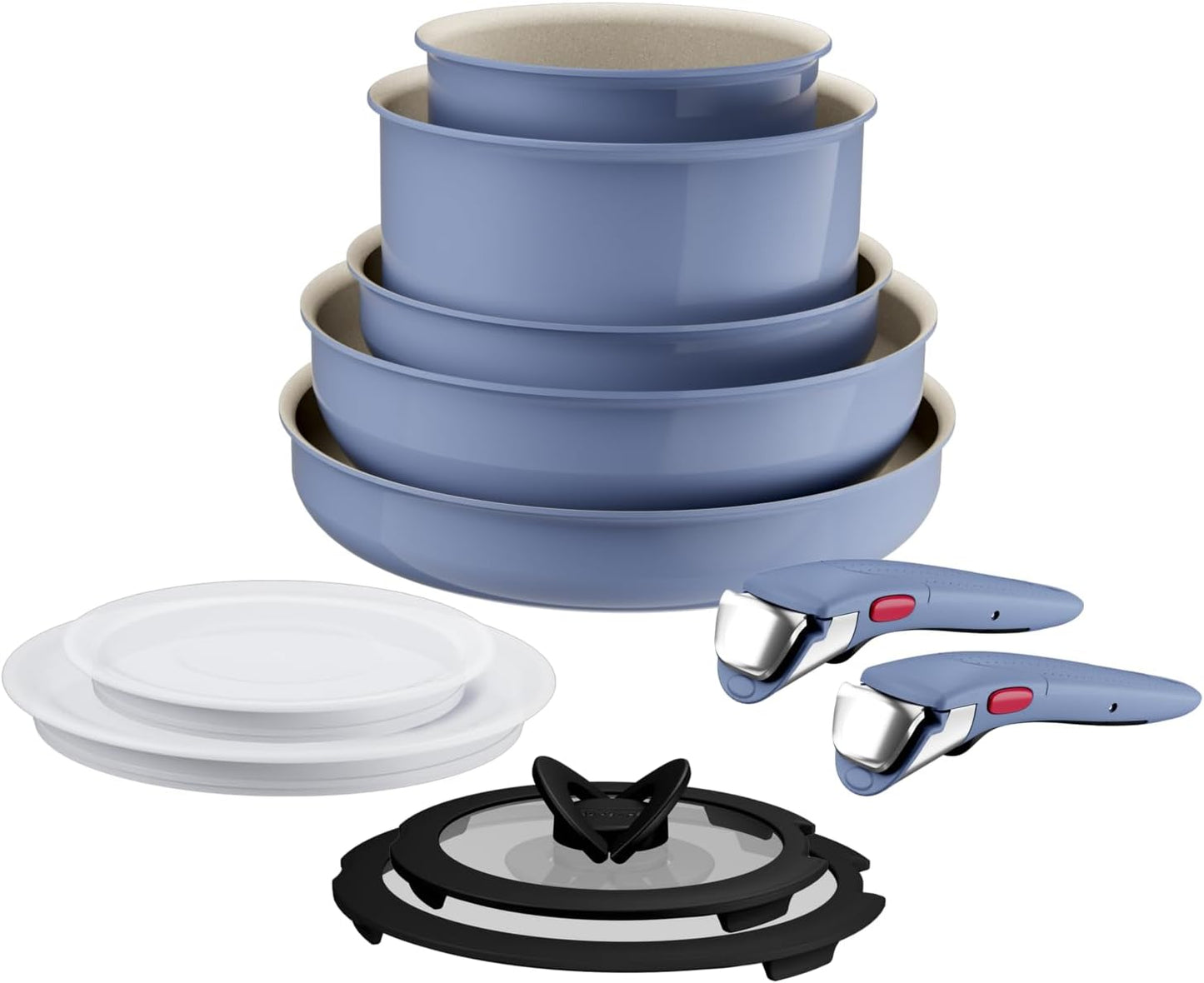 11-teiliges Kochgeschirrset Ingenio Serenity, 11-teiliges Set Blue Salt
