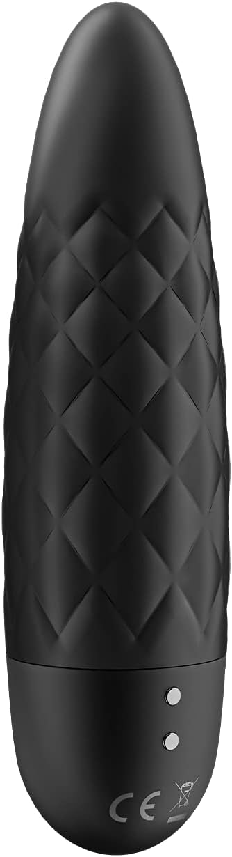 Ultra Power Bullet 5 Mini-Vibrator, 12 Programme, Schwarz