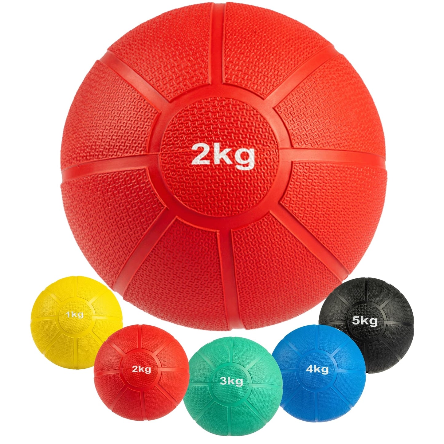 Medizinball, Rot - 2kg