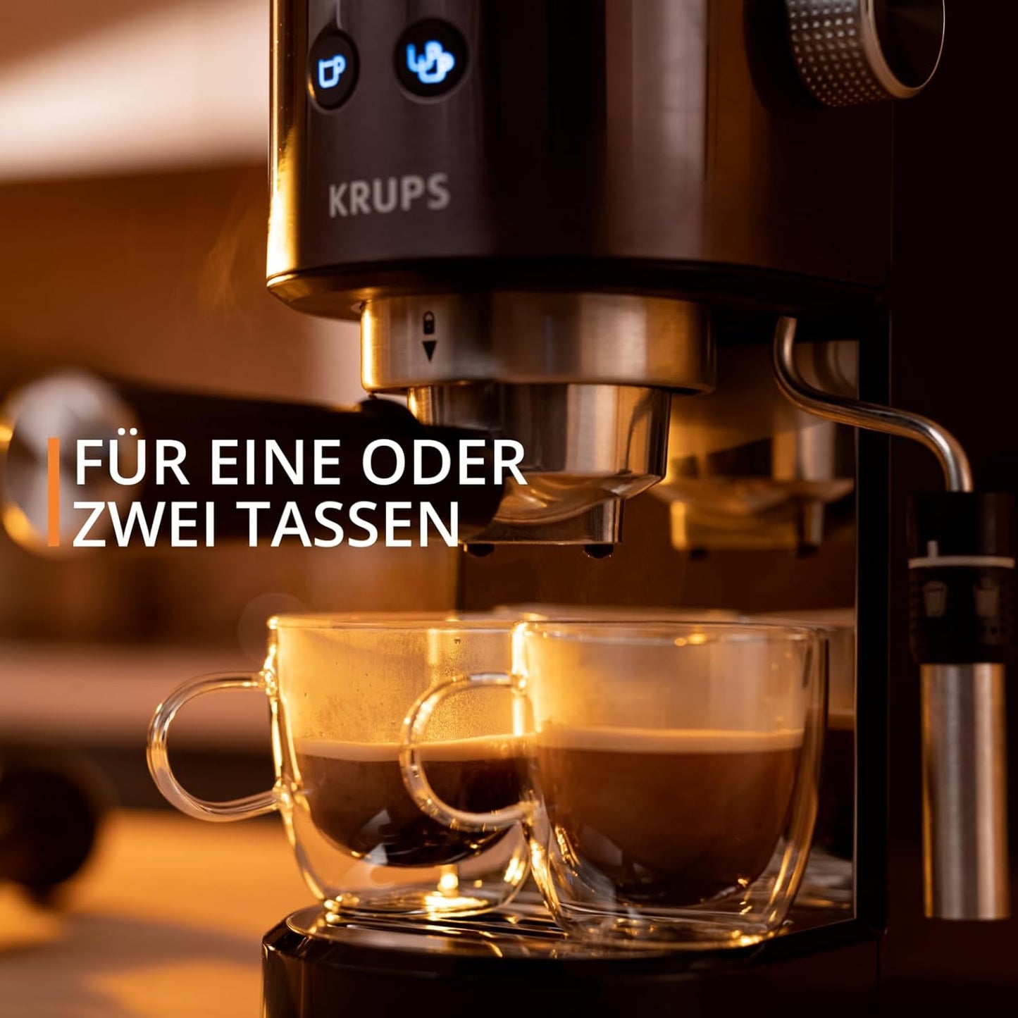 Virtuoso+ Espresso-Siebträgermaschine