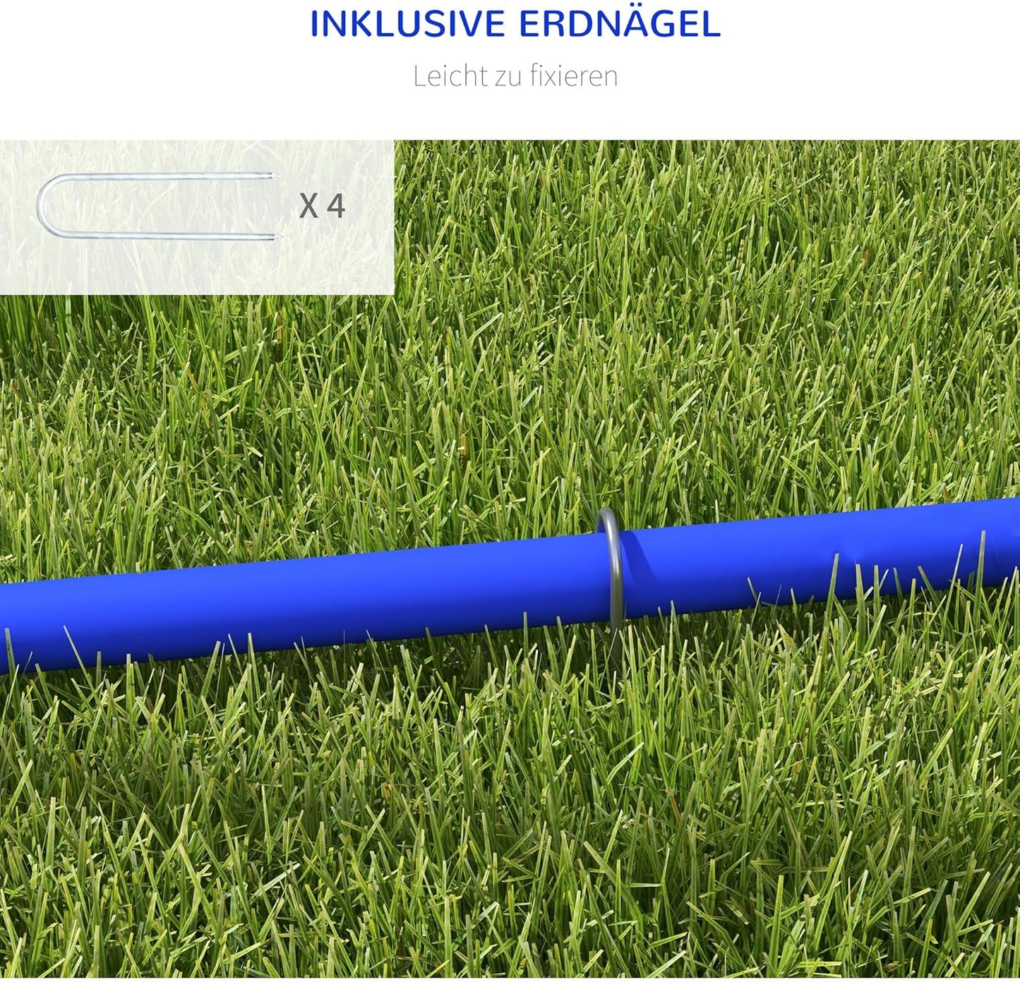 Hund Agility Set PE, ABS Blau+Gelb, Blau+Gelb