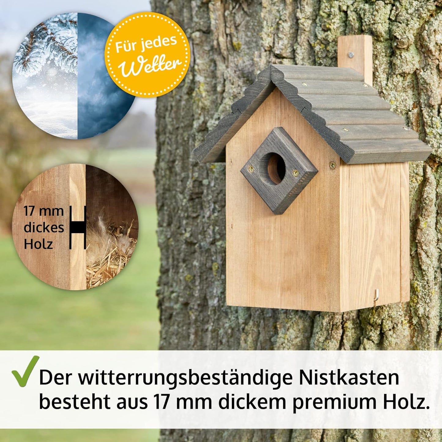 Nistkasten, Nistkasten Braun