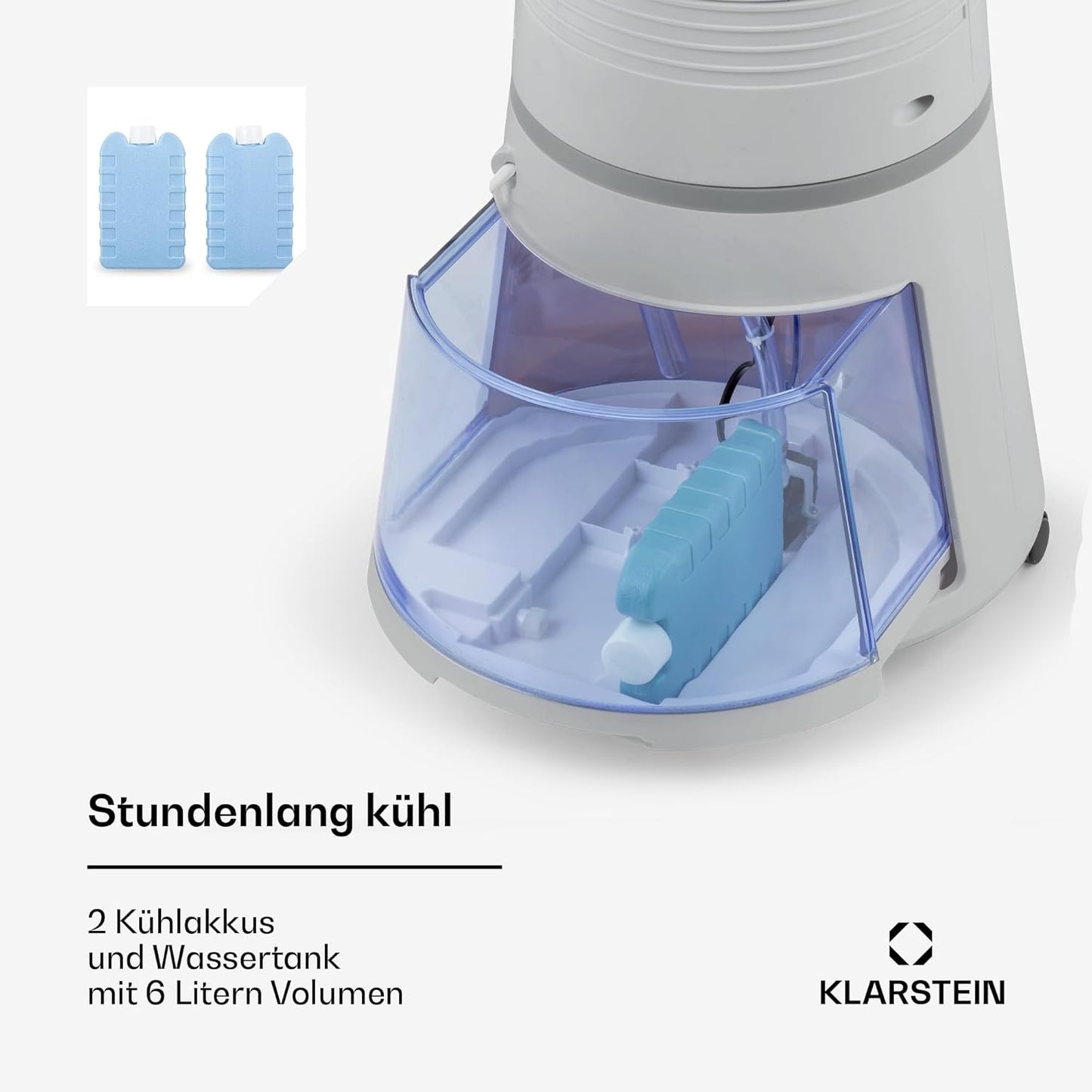 4-in-1 Smart Luftkühler mit Ionisation und Timer, Silber Skyscraper Ice Smart