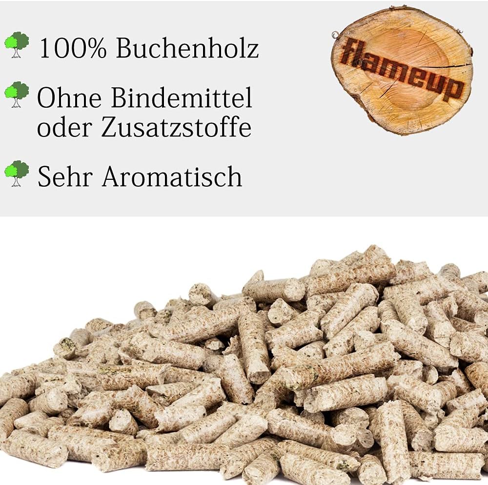 Buche Pellets für Grill & Smoker