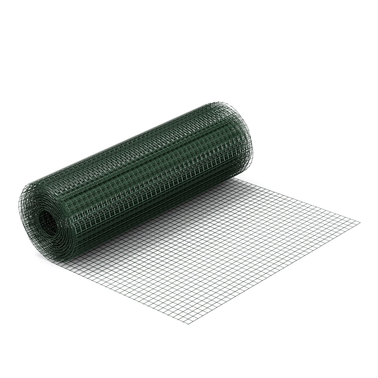 Maschendrahtzaun, 50 Cm X 5 M, Grün 1 x 5 m-12 x 12 mm