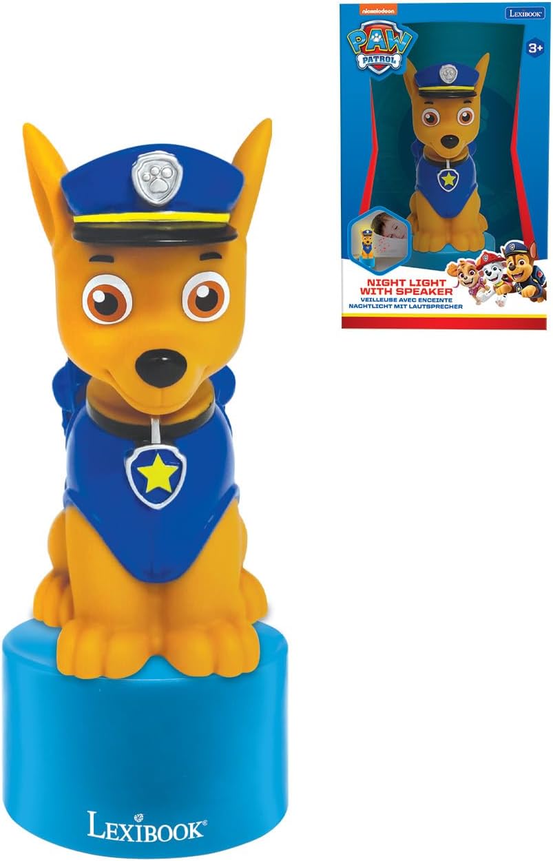 Paw Patrol Chase Nachtlicht mit Lautsprecher, Paw Patrol