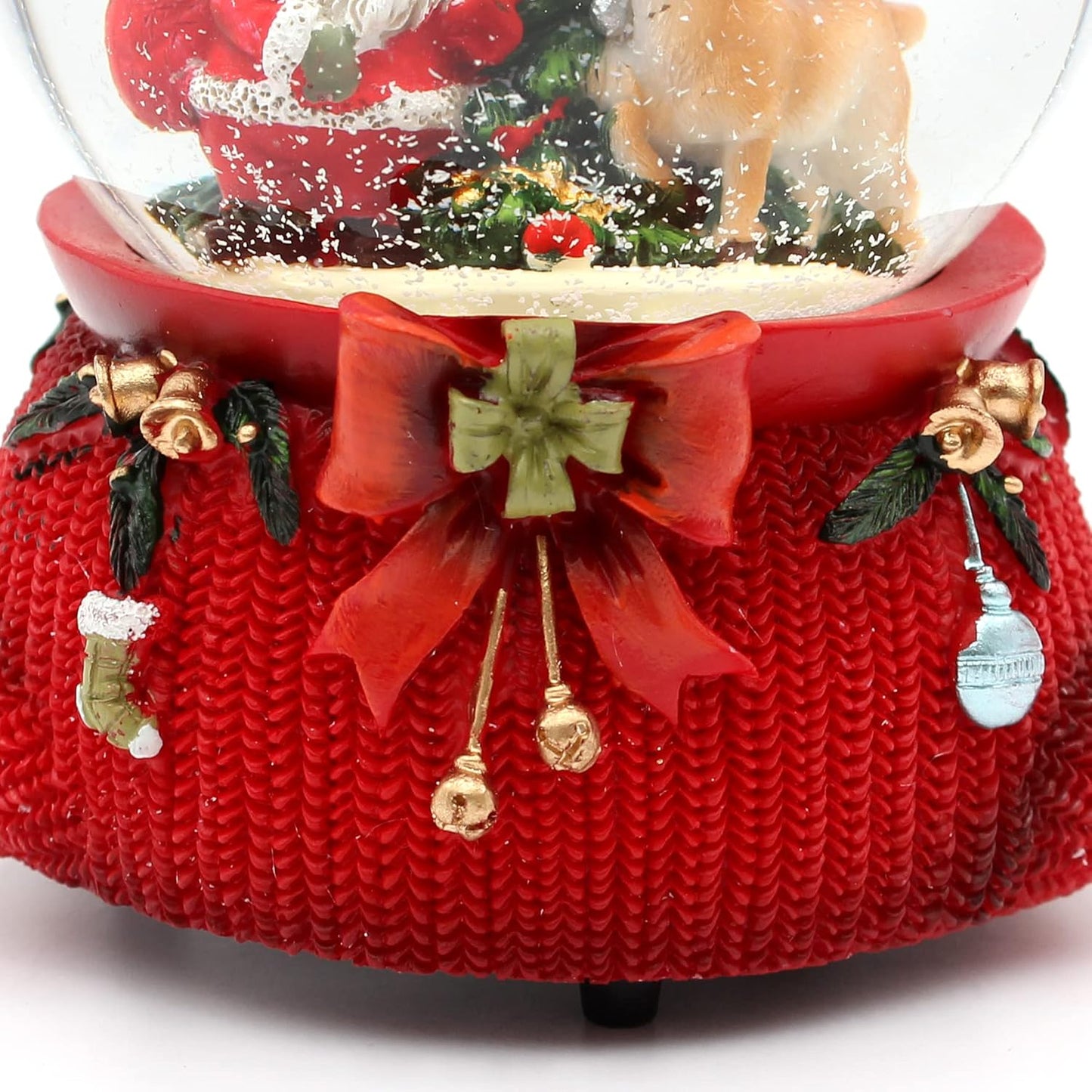 Schneekugel, Santa-reh