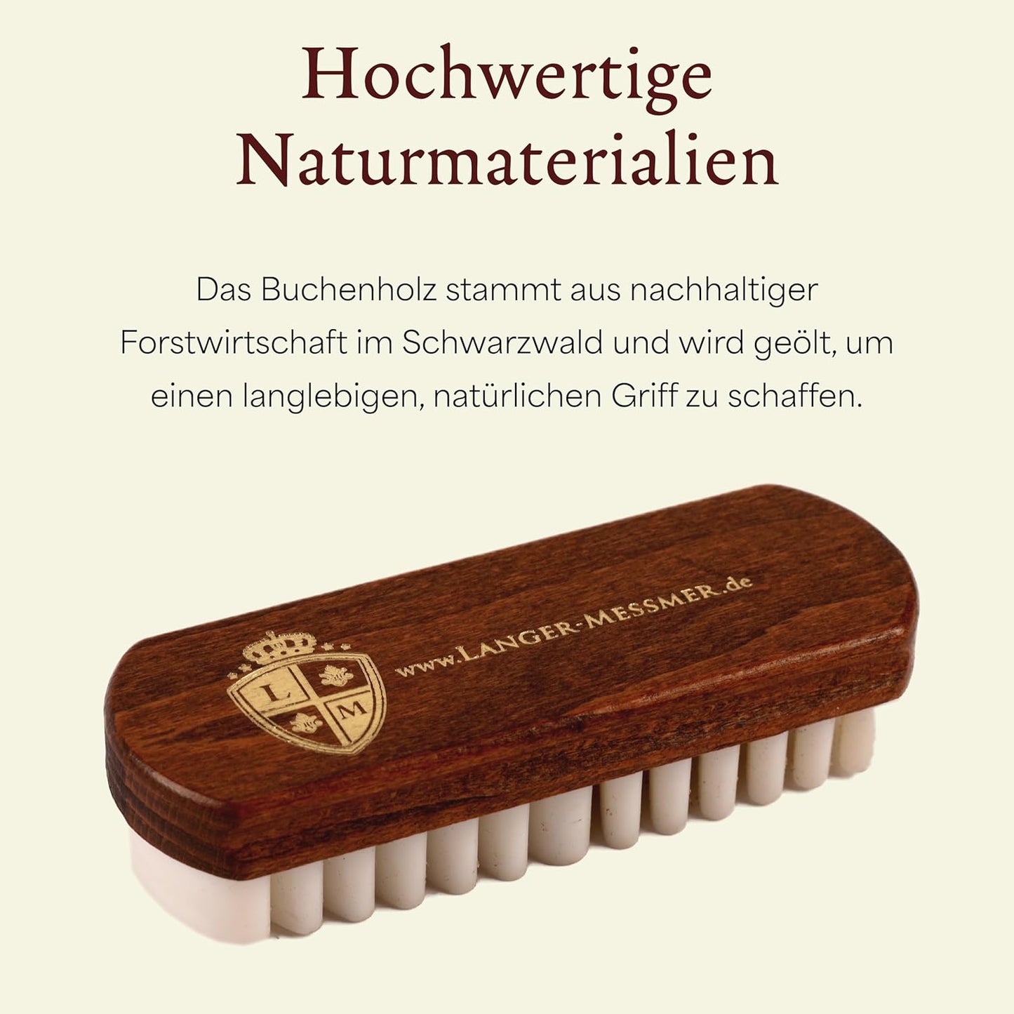 3-teiliges Schuhpflegeset für Rauleder, 3 Teilig