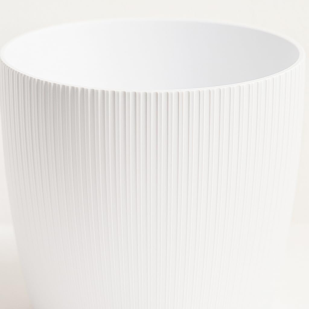 Blumentopf-Set, Ø 18 cm (7.08 inch) Weiss