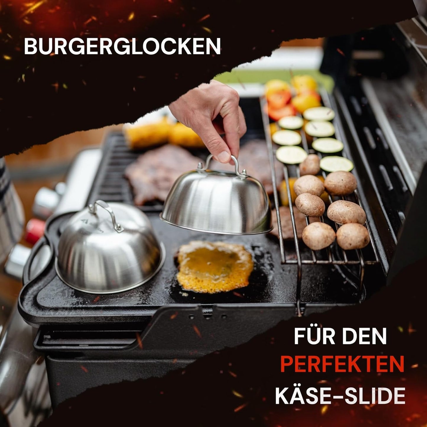 6-teiliges Smash Burger Set, Exklusive