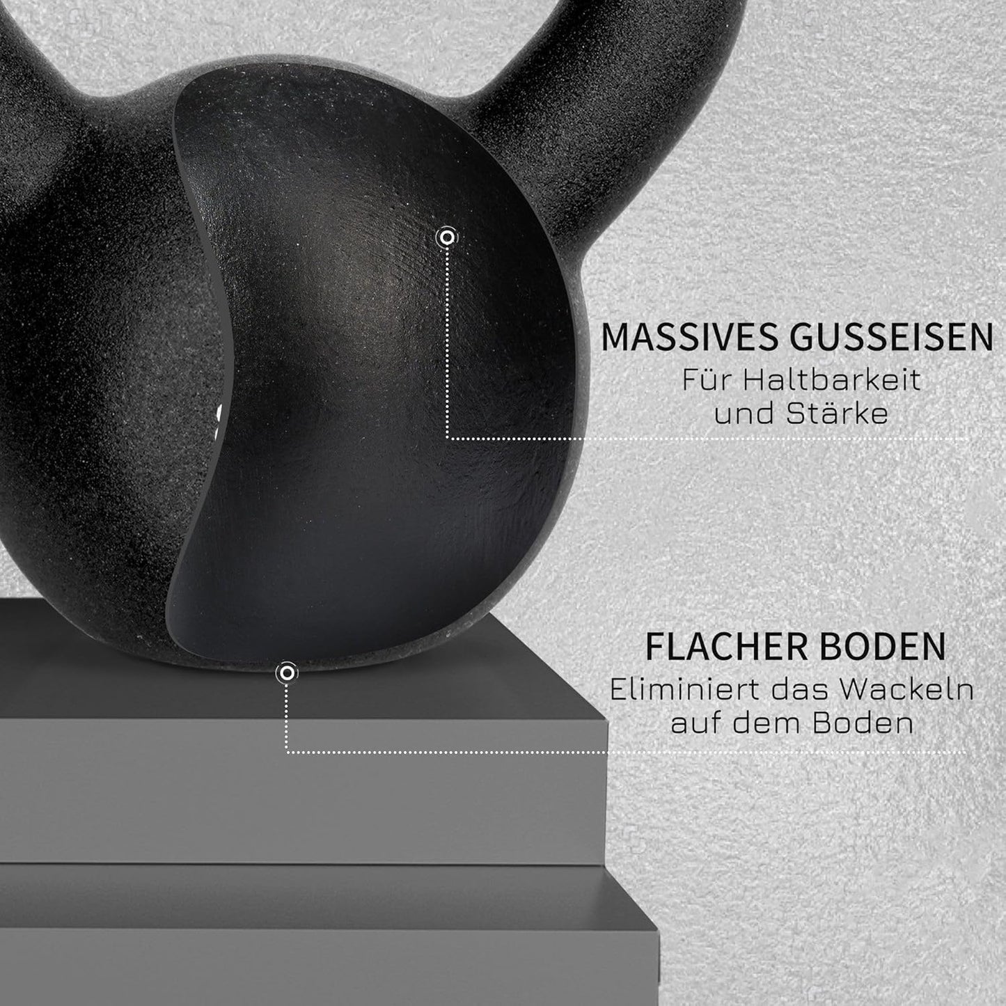 Kettlebell mit Neoprenbeschichtung