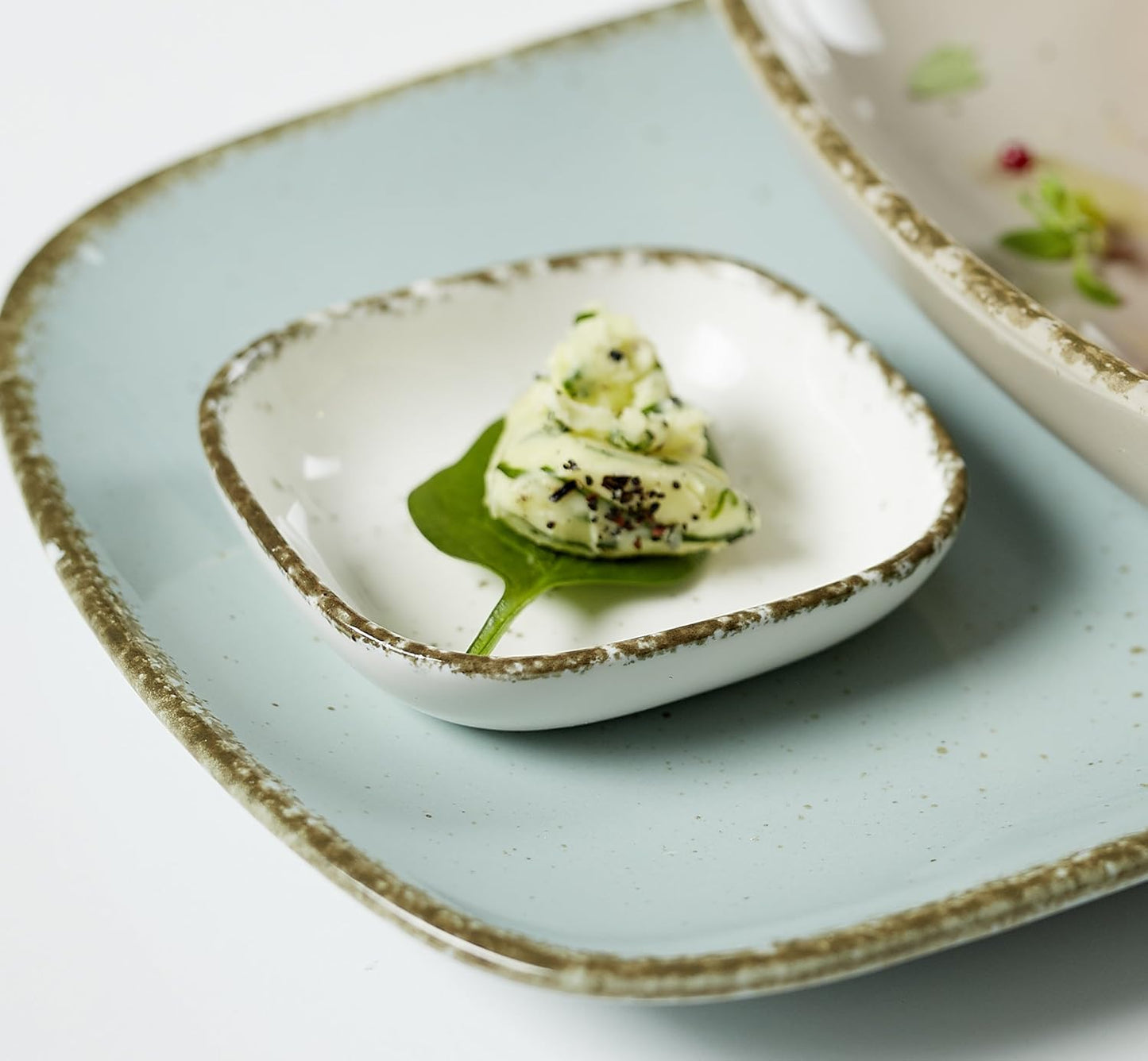 Dipschalen-Set Casa, Dipschalen Creme