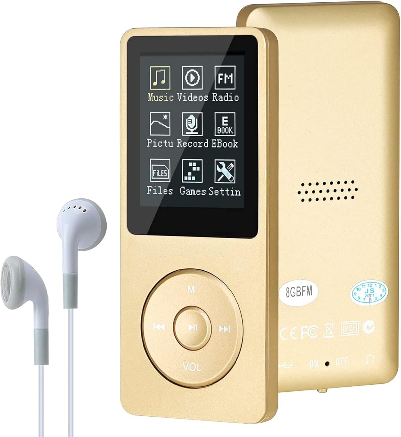 Digitaler Musik-Player, gold