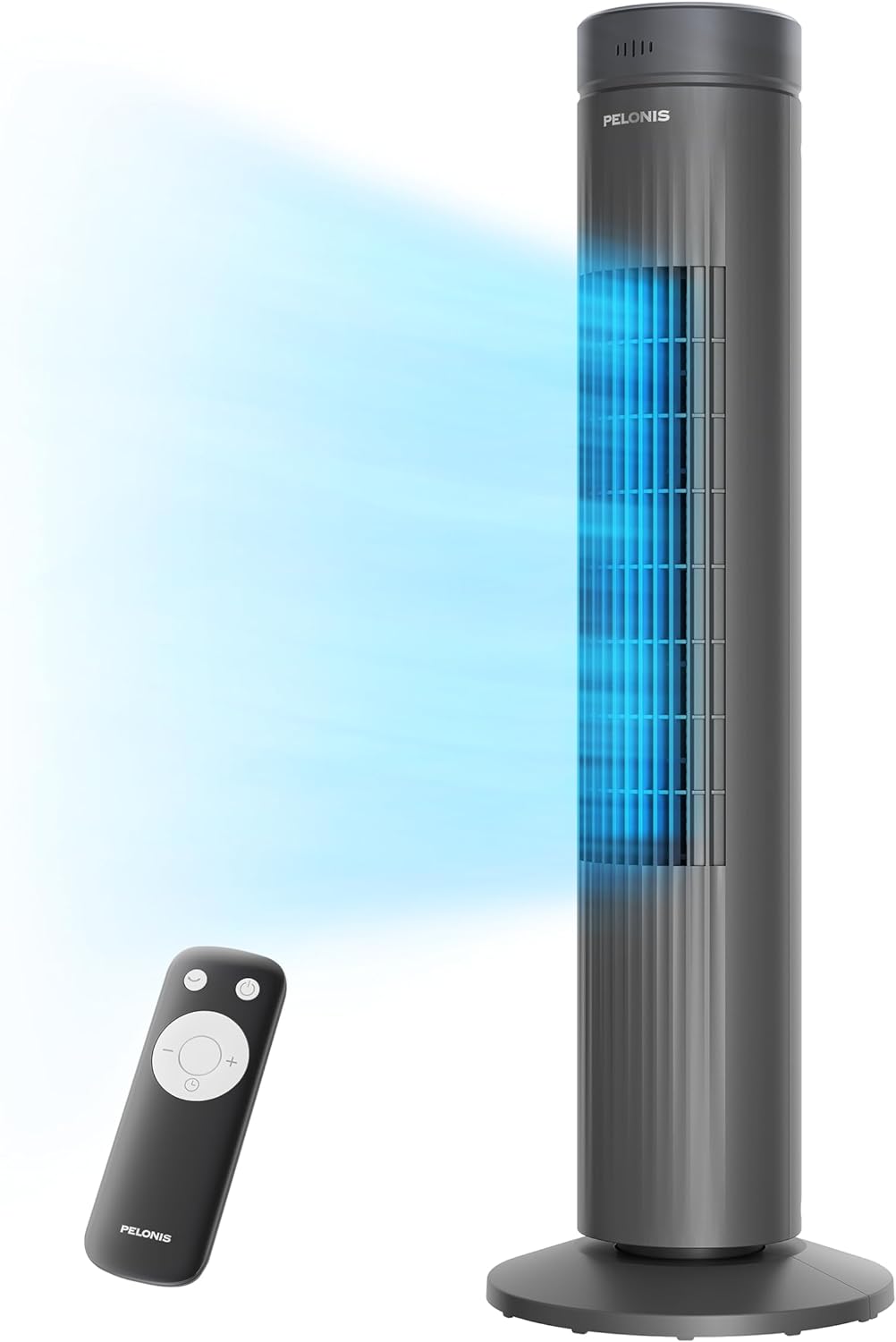 Turmventilator mit Fernbedienung, 76CM Turmventilator
