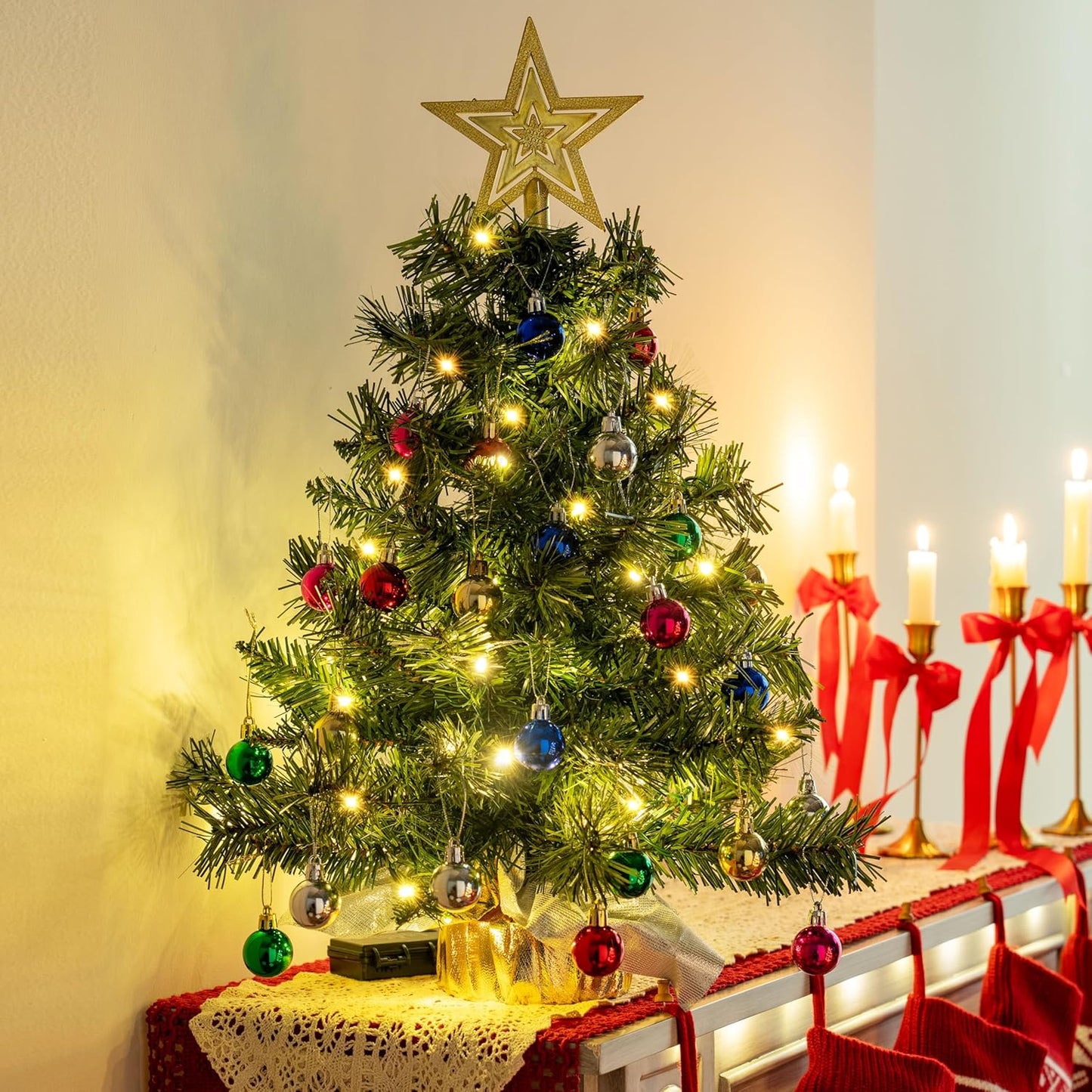 Tisch-Weihnachtsbaum, Grün