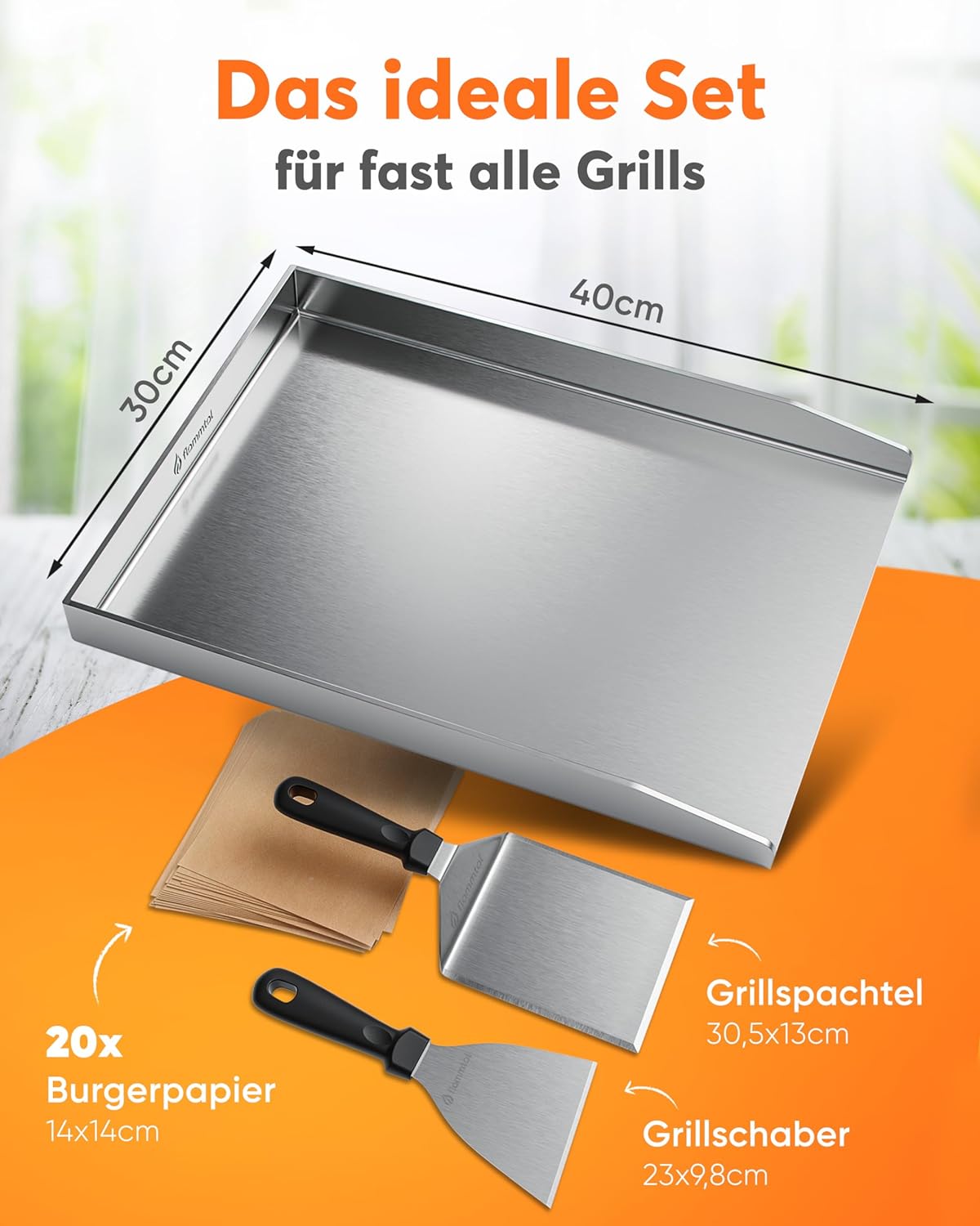 Grillplatte Set