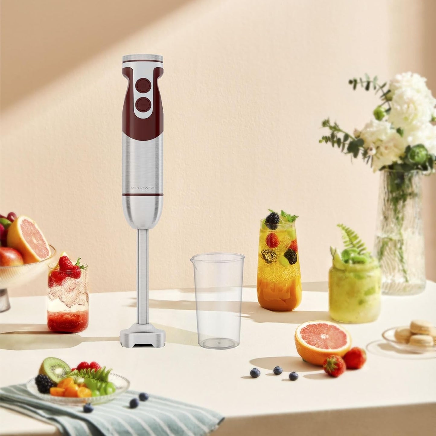 5-in-1 Stabmixer-Set CL2O21 mit Zubehör