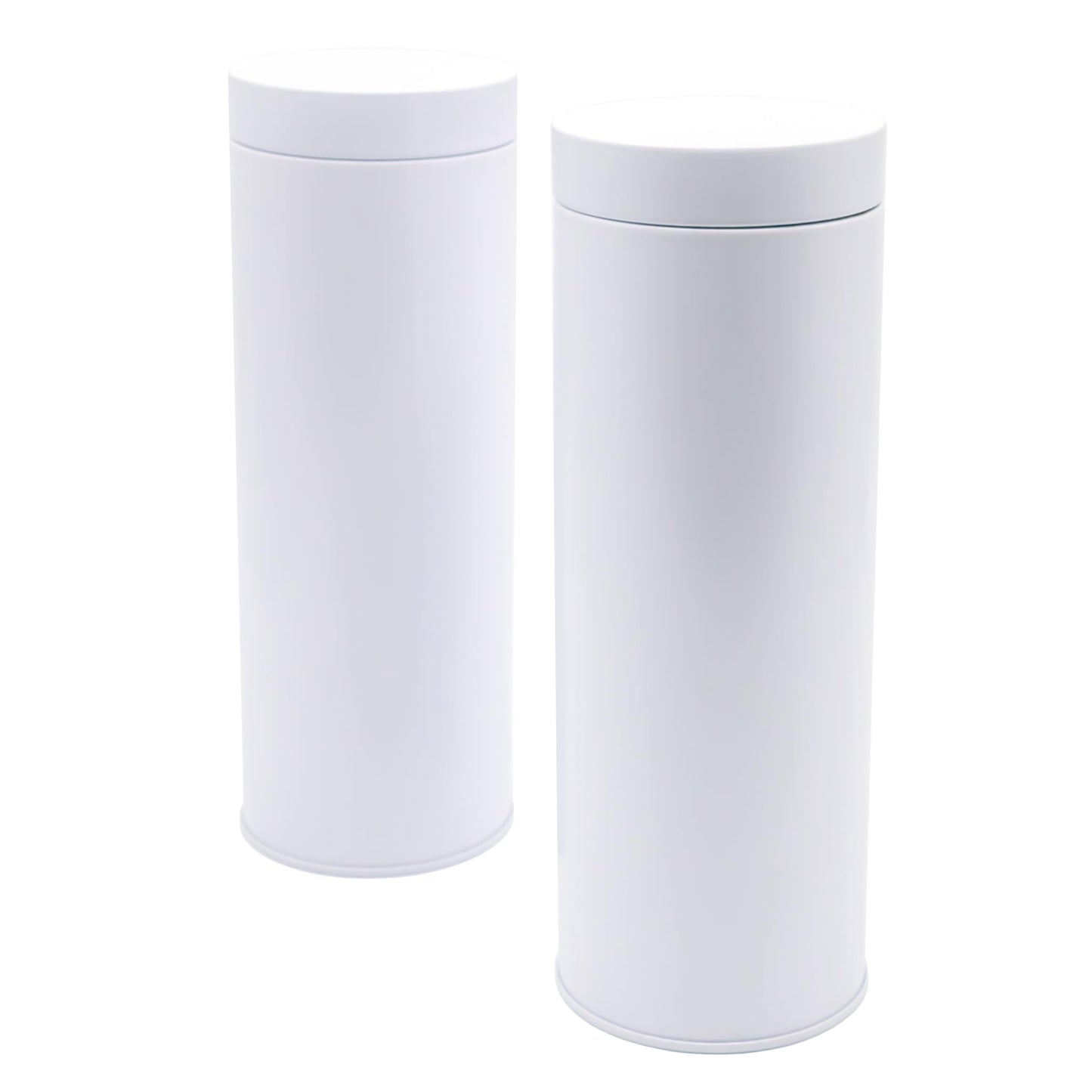 Aromadichte Kaffeepaddosen, 2 Stück für je 20 Pads, Weiss