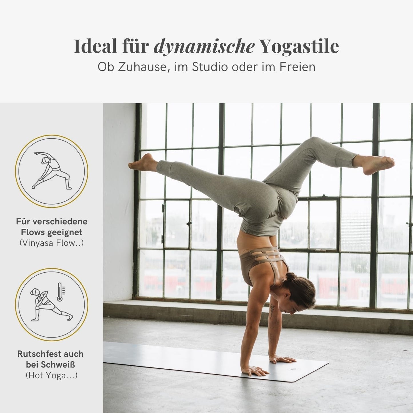 Yogamatte Pure, Indigo Dust