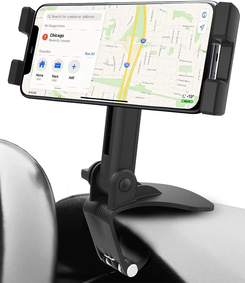 KFZ Clip Handy- und Tablethalterung für Auto (4-12,9 Zoll)