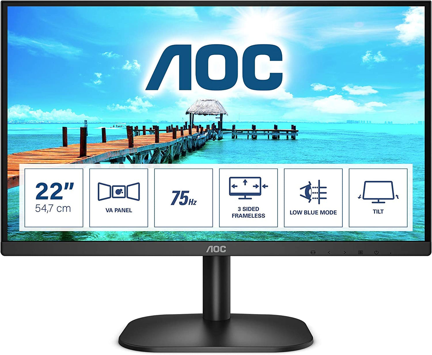 22B2H, LED-Monitor