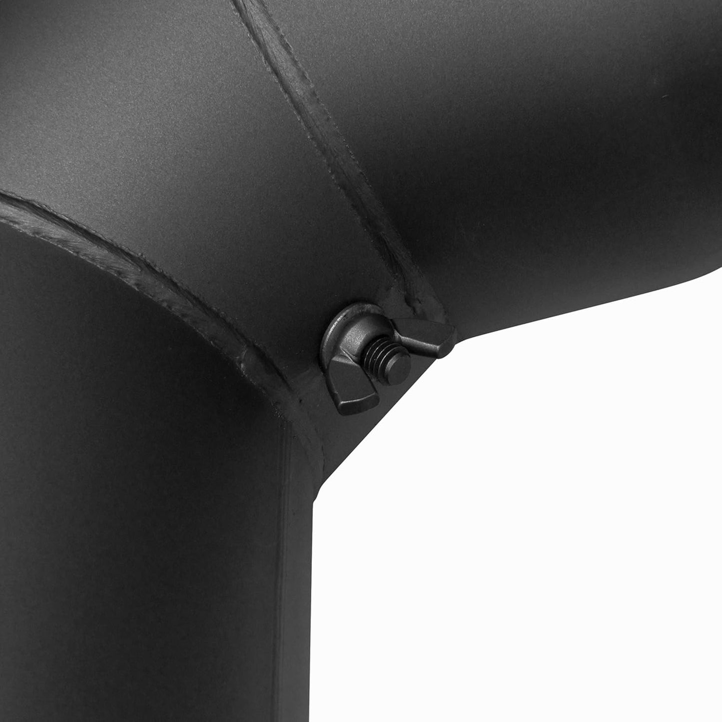 Rauchrohrbogen 150 mm mit Reinigungsöffnung (90°)