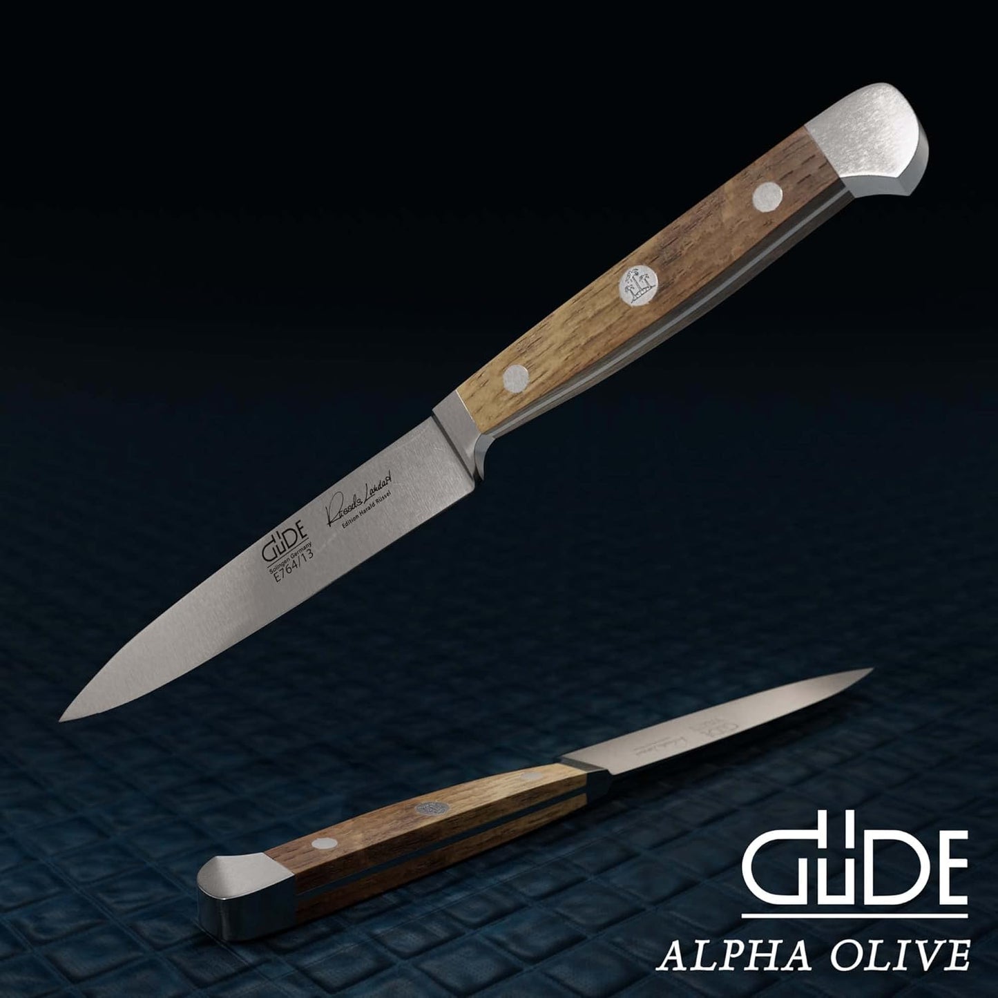 Serie: Alpha Fasseiche - Spickmesser, Fasseiche 13 cm