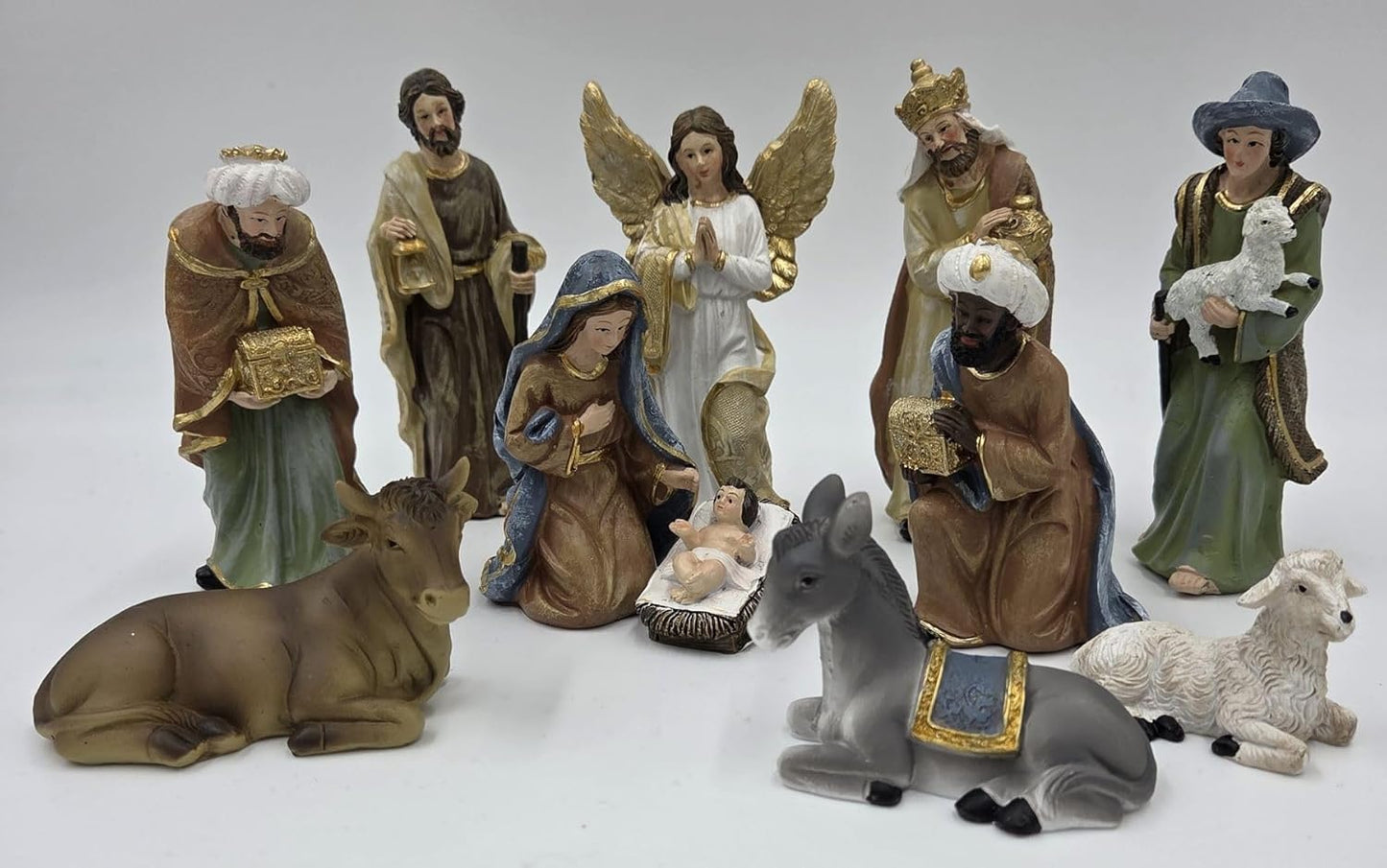 11-teiliges Krippenfiguren-Set
