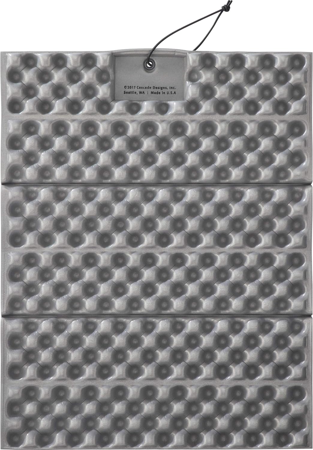 Isolierte Sitzunterlage für Outdoor-Aktivitäten, Kojote/Silber