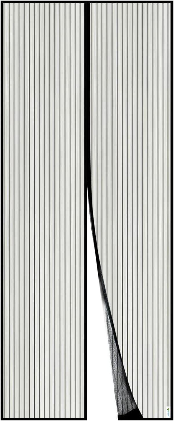 Insektenschutzgitter, 90x210 cm / Schwarz