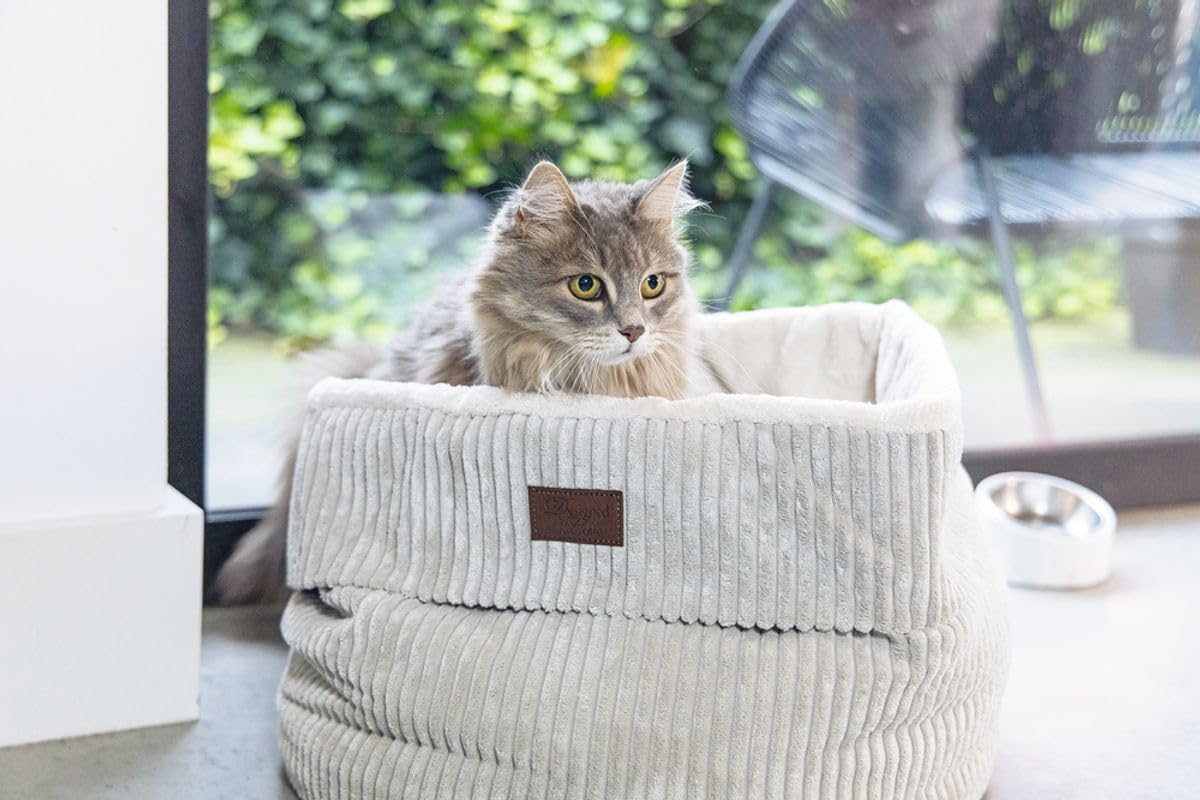 Katzen Korb Ribbed