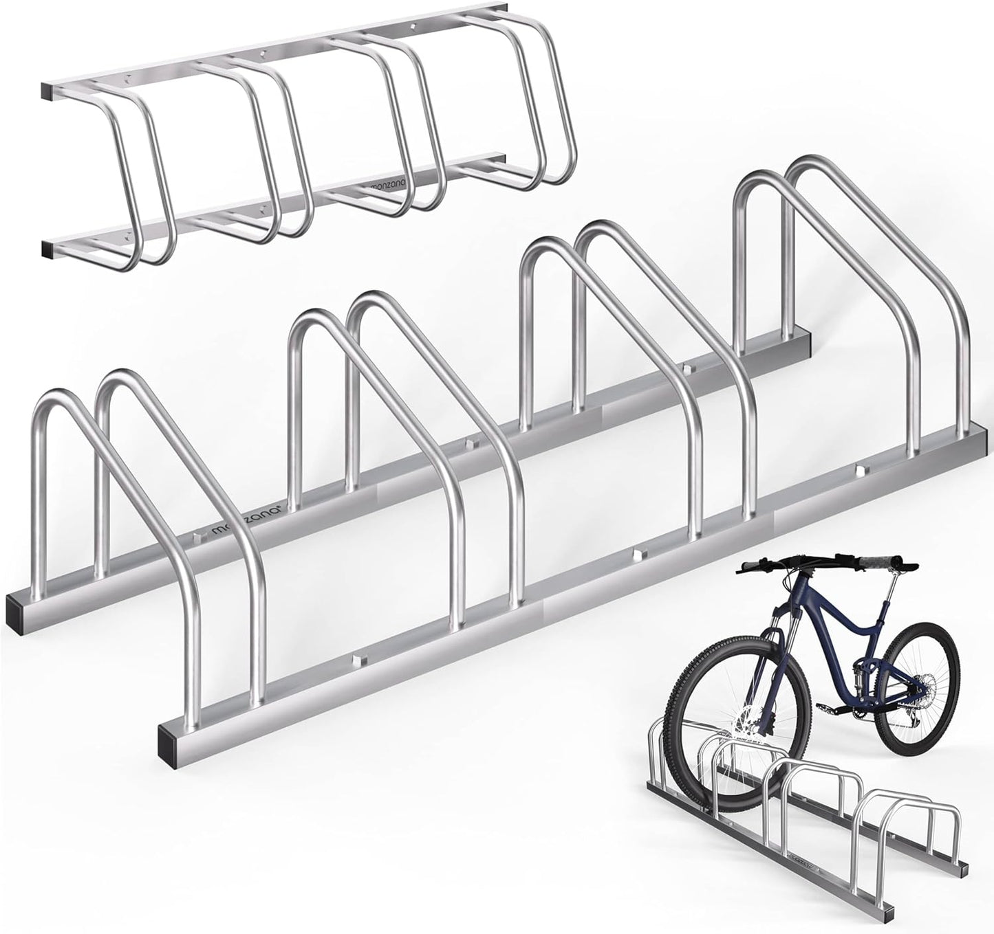 Veloständer für 4 Räder, 4 Fahrräder