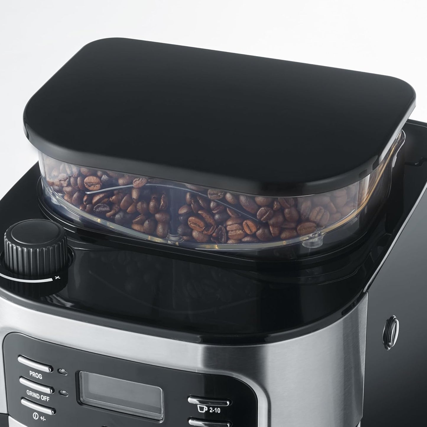 KA 4810 Filterkaffeemaschine mit Mahlwerk und Timer-Funktion, LCD Display