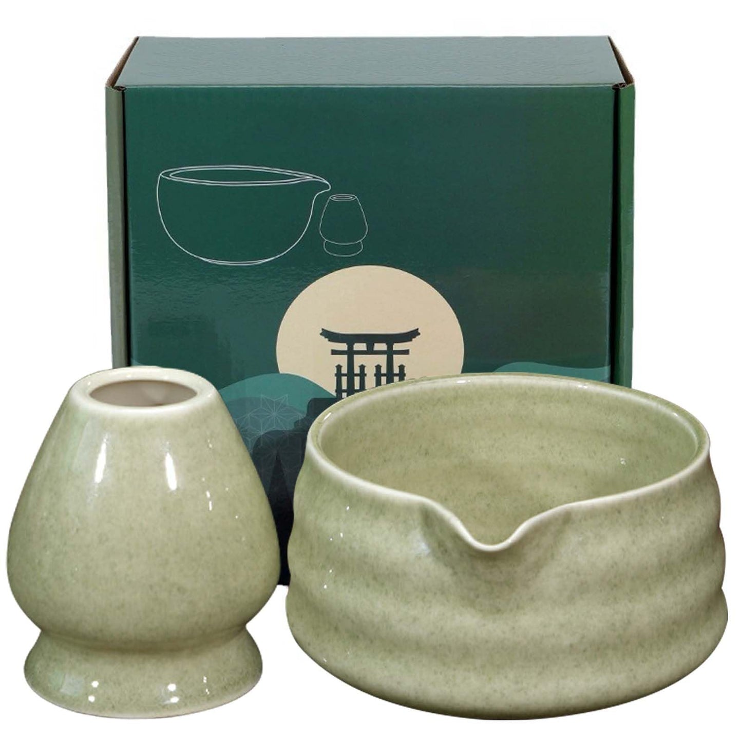 Matcha-Schalen-Set, Matcha-farbe