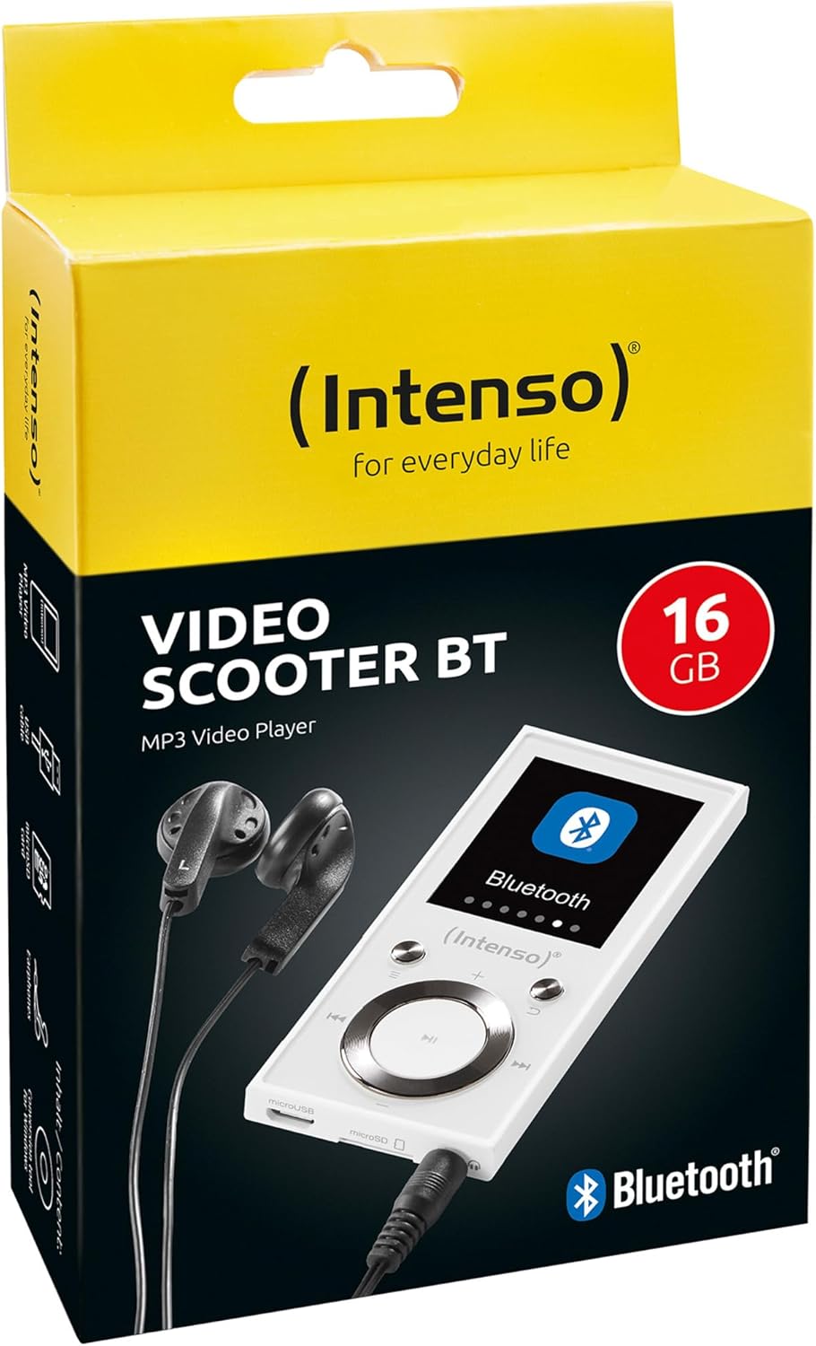 MP3 Player Video Scooter, weiss 16GB Single