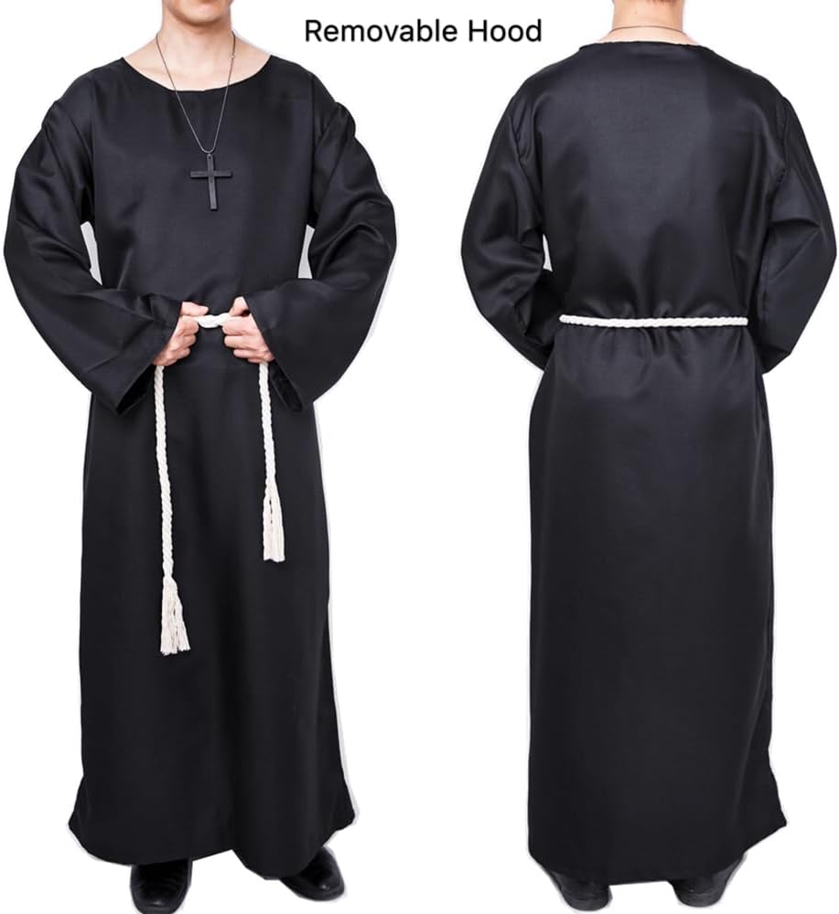 Mönch Robe, Schwarz M