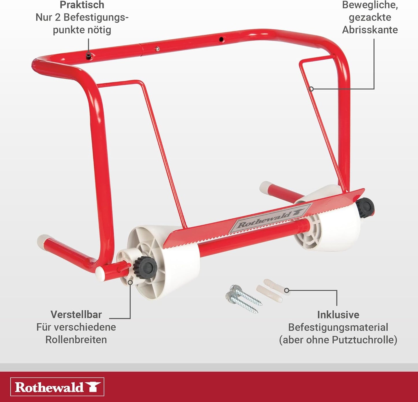 Werkstatt-Tuch-Rollenhalter