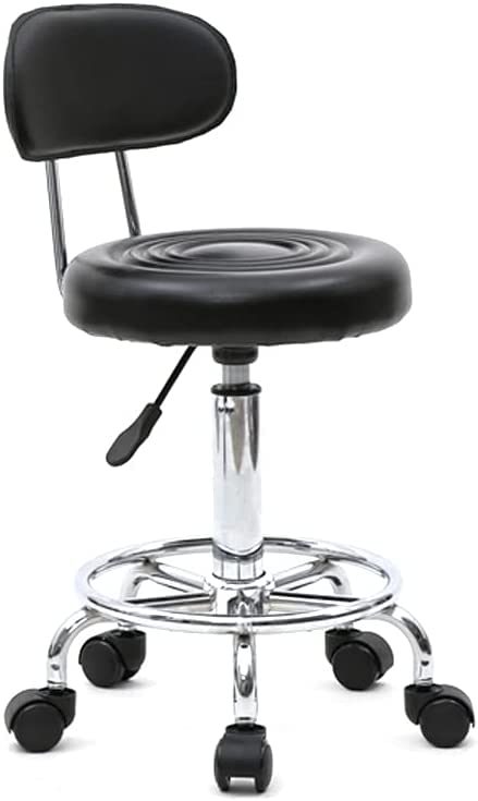 Ergonomischer Arbeitshocker, Schwarz 1