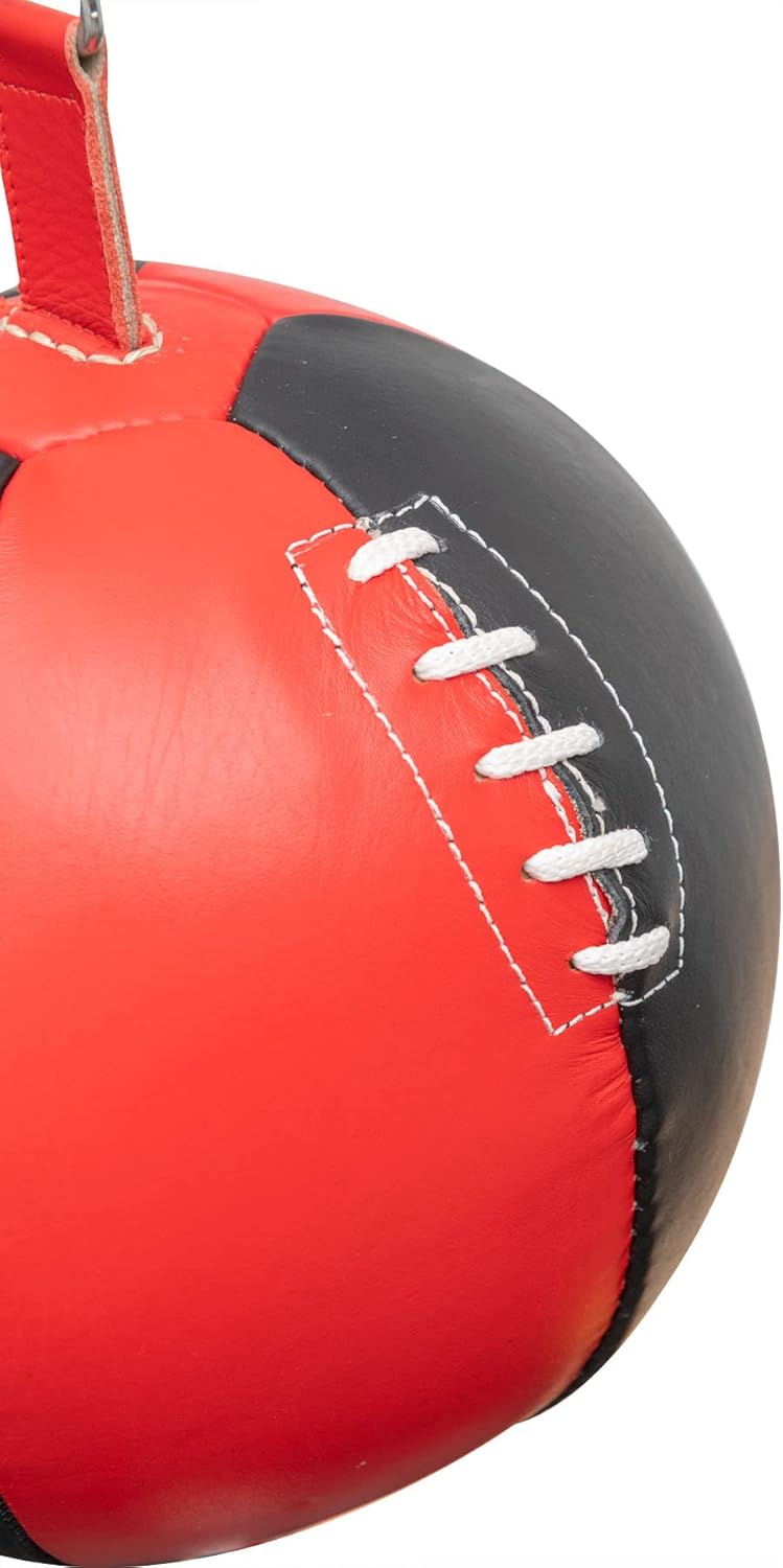 Doppelendball Trainingsgerät, Rot - Schwarz