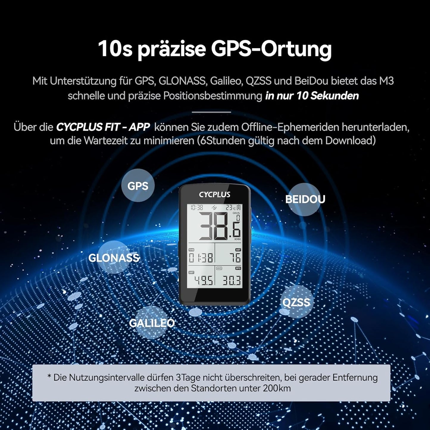 GPS Fahrradcomputer