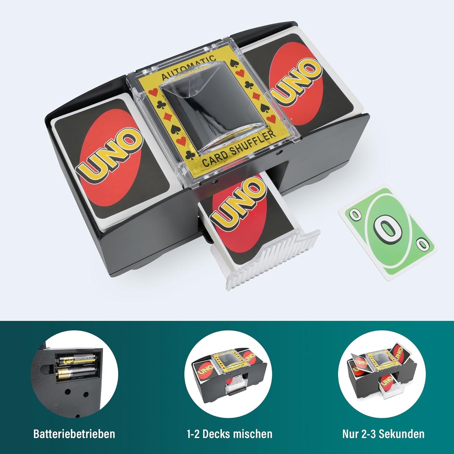 Elektrische Kartenmischmaschine