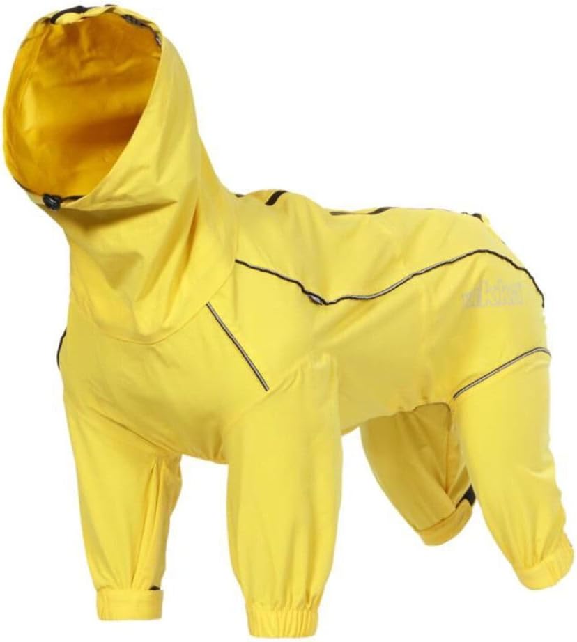 Hunde- und Welpenmantel Schutzoverall, gelb 25