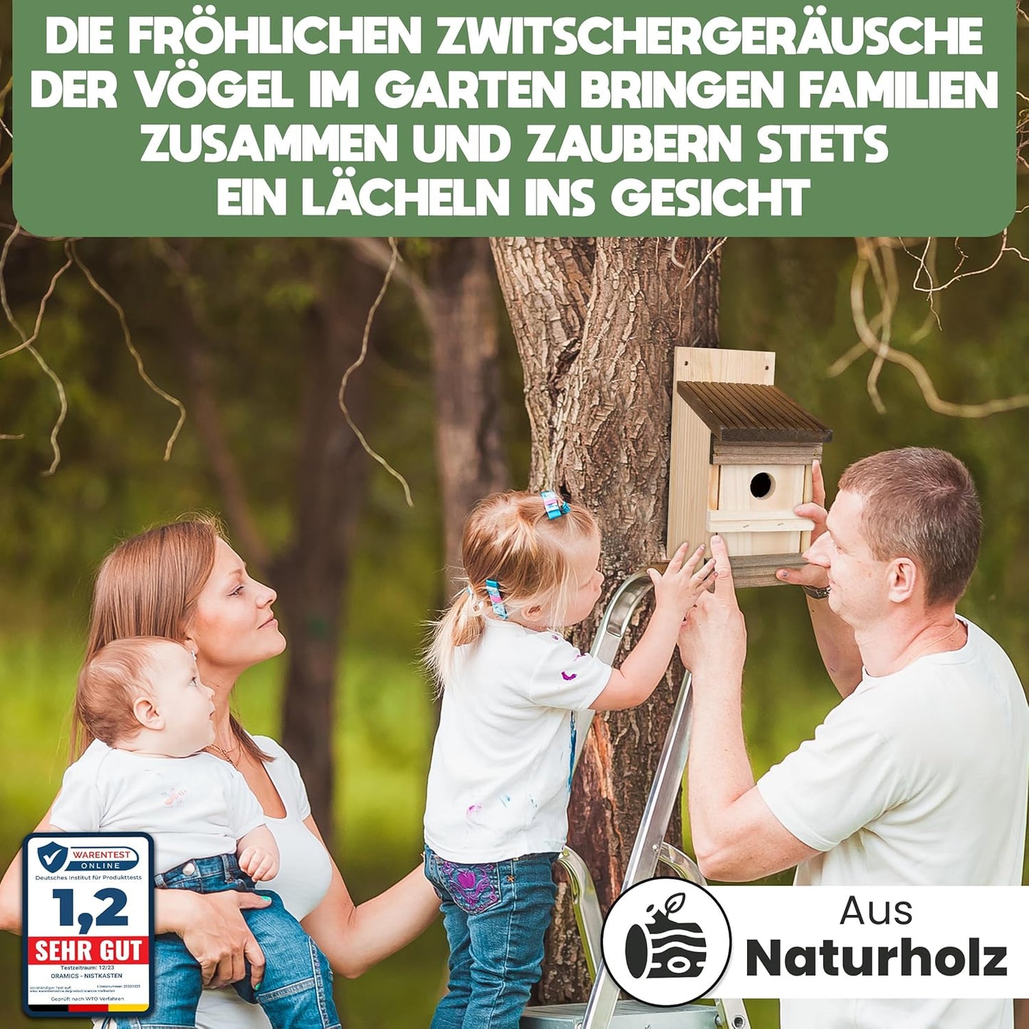 Nistkasten, 2 Stück, 2 Stück